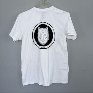 Dark Waters Men’s T-Shirt White Size XL Authentic Cotton